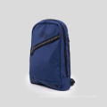 Blue Herren -Leinwand Messenger -Tasche